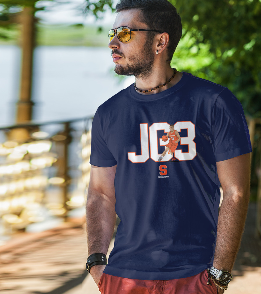 JG3 Joe Girard Syracuse S Basketball The Players Trunk Collaboration T-Shirt