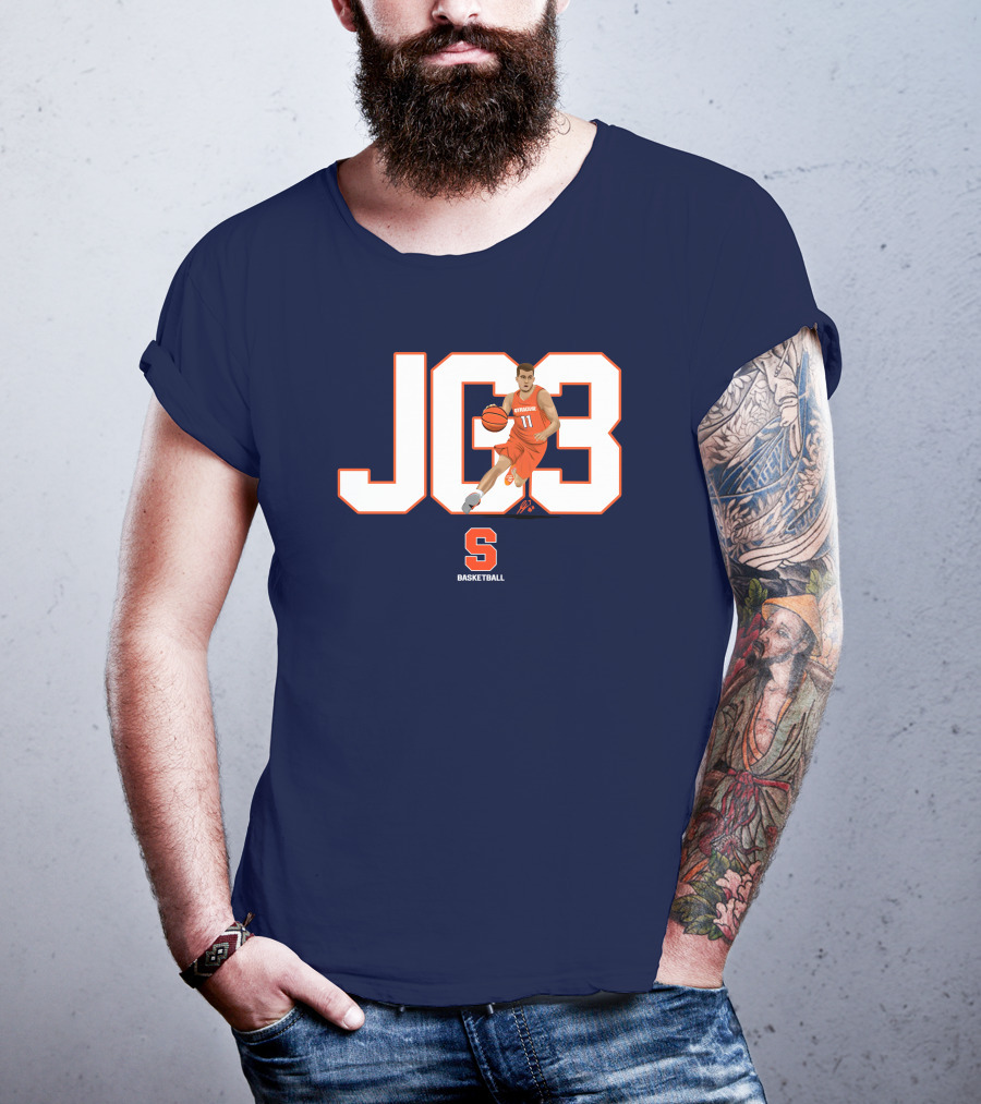 JG3 Joe Girard Syracuse S Basketball The Players Trunk Collaboration T-Shirt
