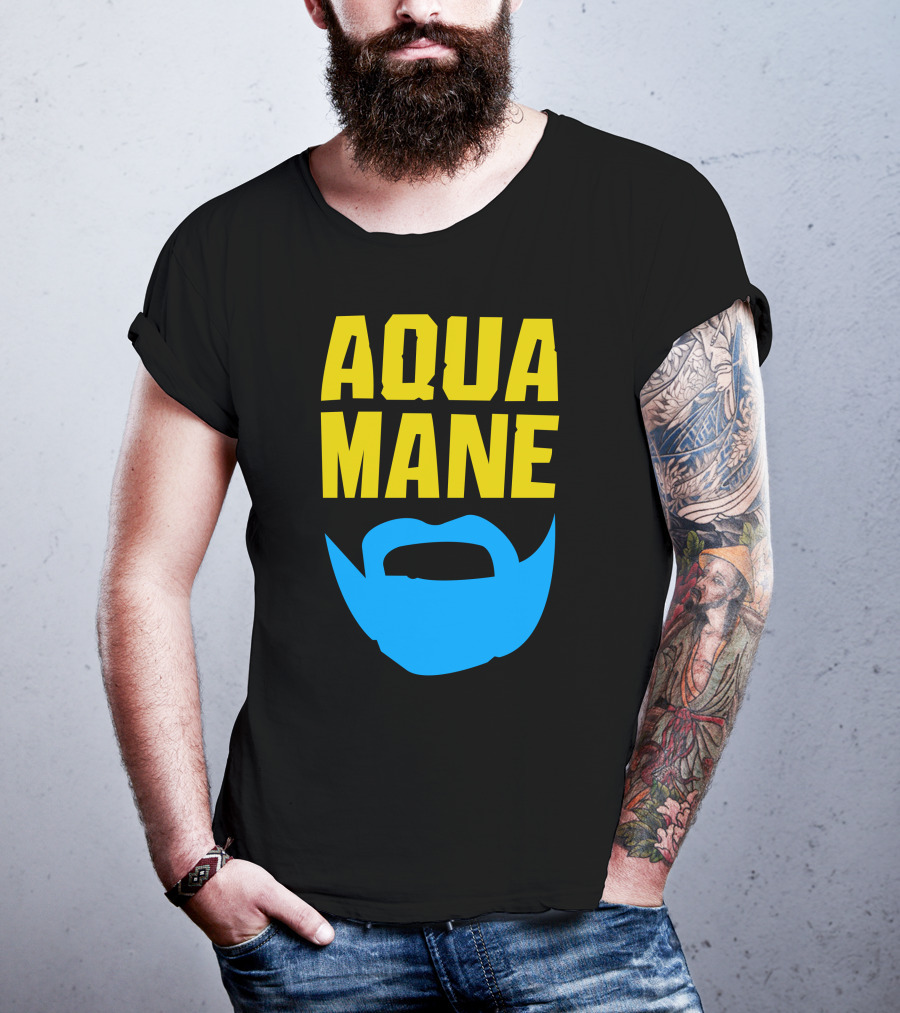 Memphis Grizzlies Aqua Mane Beard T-Shirt