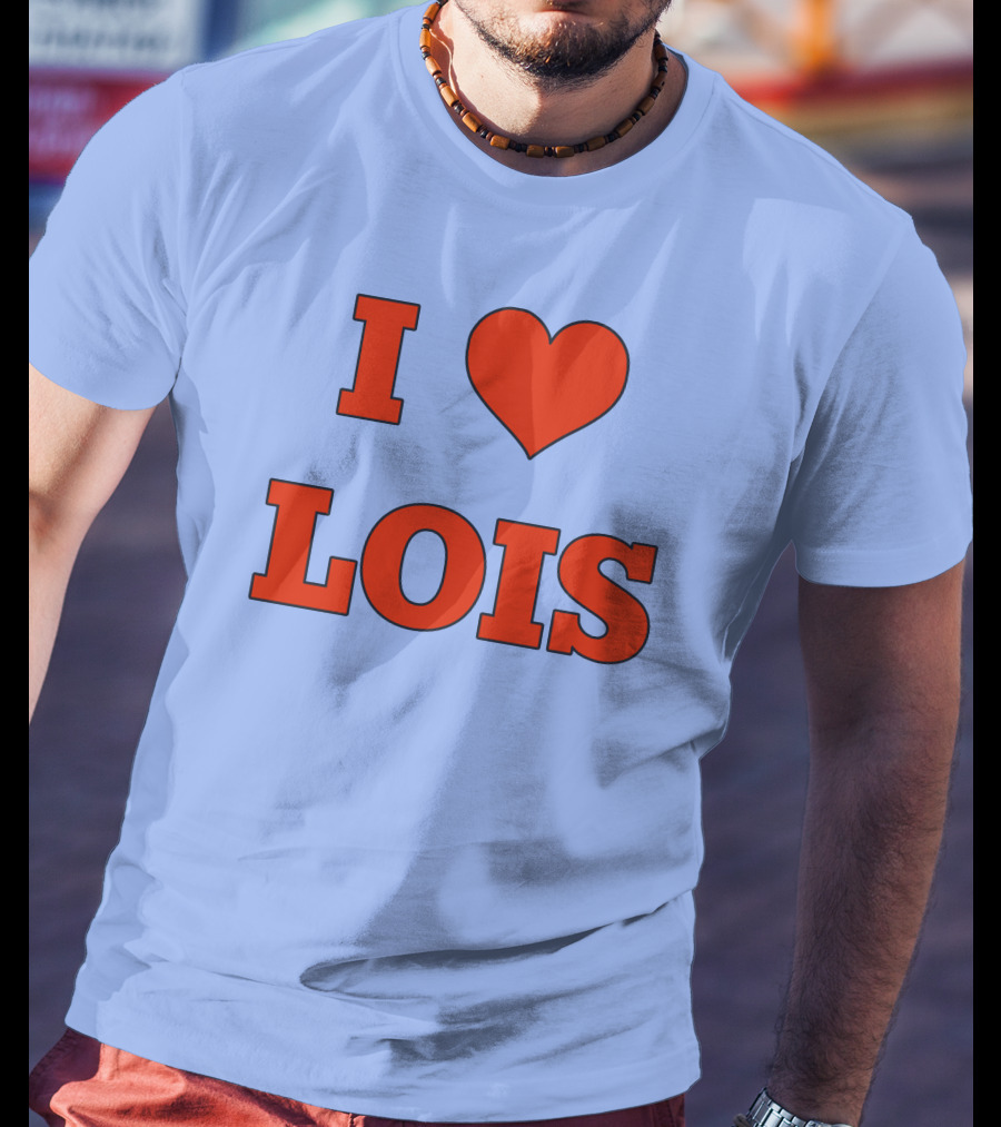 Peter Griffin I Love Lois Heart T-Shirt
