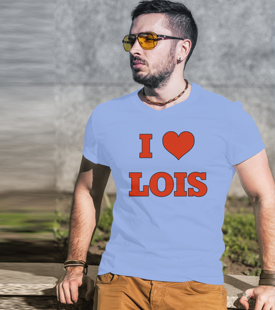 Peter Griffin I Love Lois Heart T-Shirt