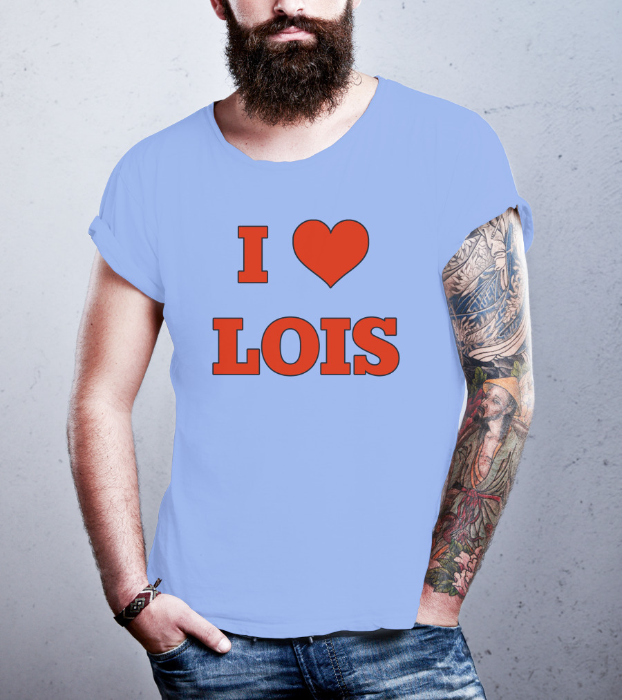 Peter Griffin I Love Lois Heart T-Shirt