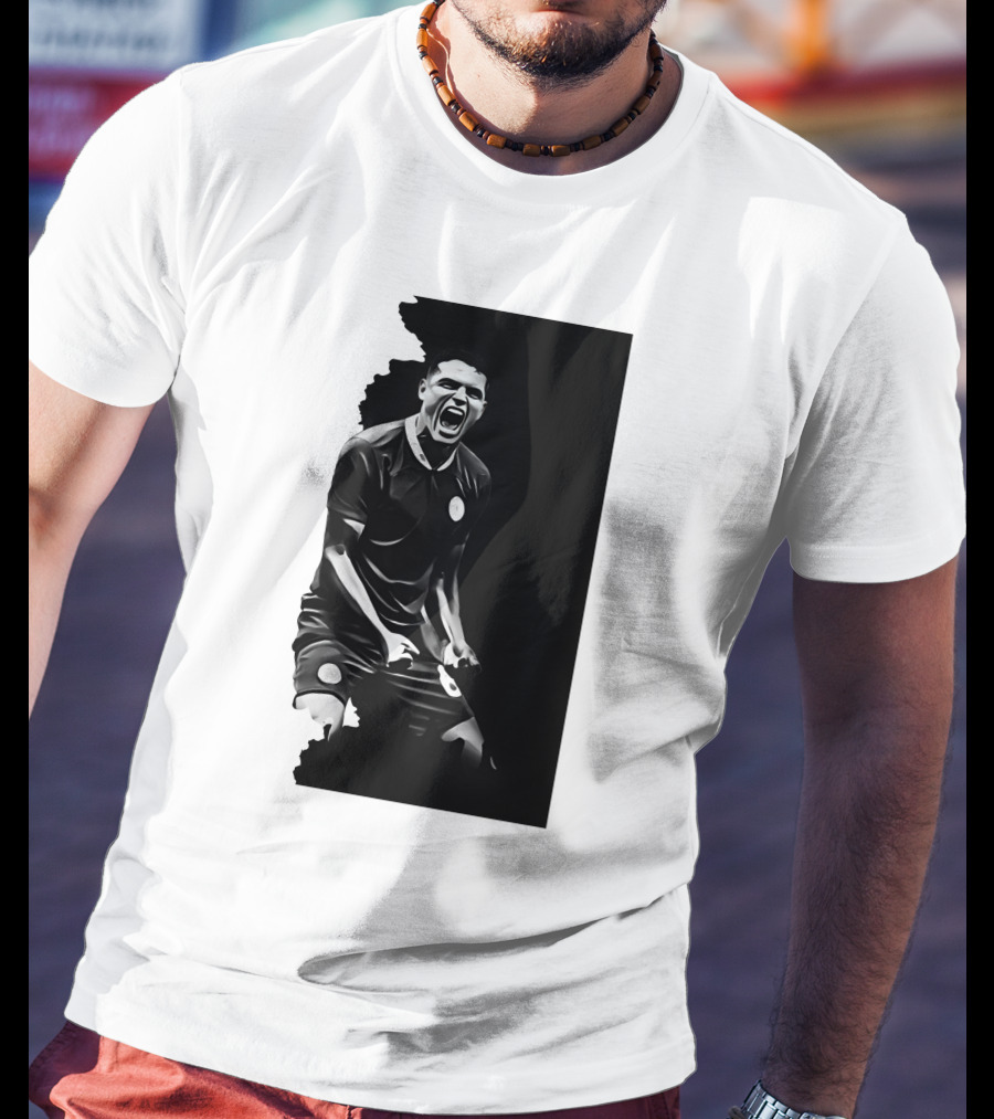 O Monstro Soccer Celebration Iconic Athlete Performance T-Shirt