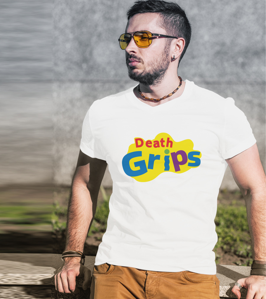Death Grips Wiggles Logo Mashup T-Shirt
