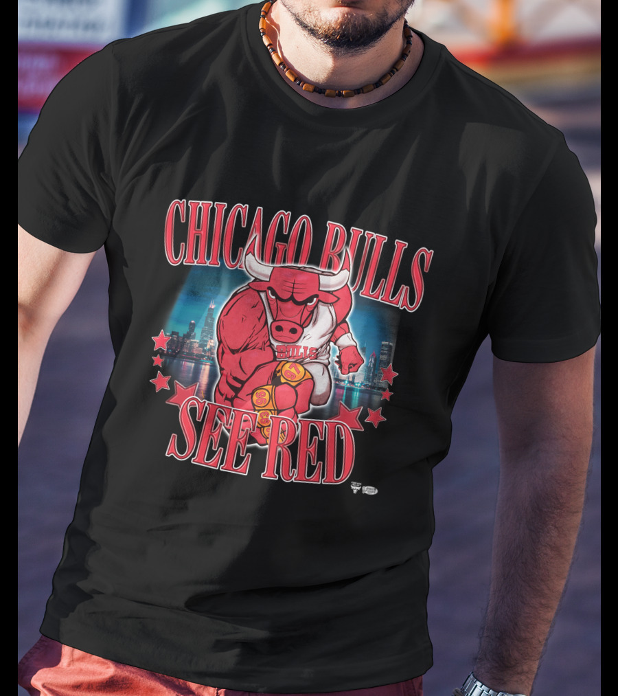 Vintage Chicago Bulls See Red 2Xtremebounce Javonte Green T-Shirt