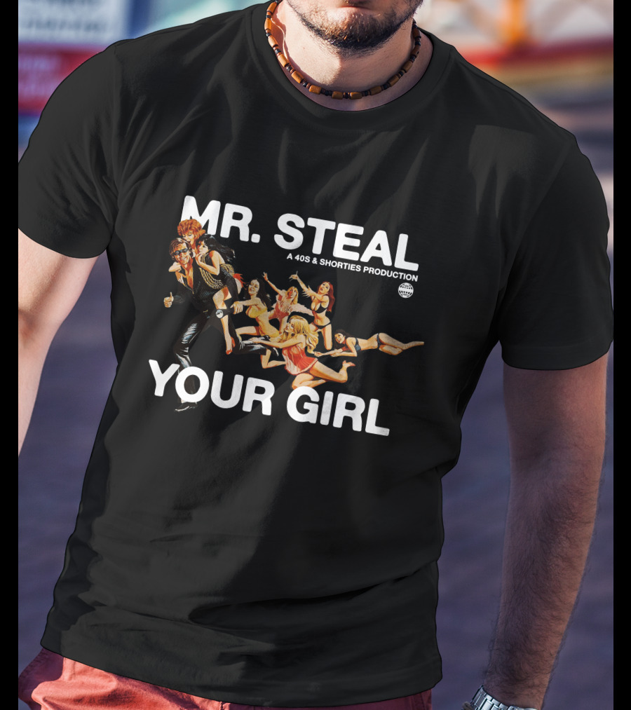 Mr Steal Your Girl A 40s And Shorties Production Angus Cloud T-Shirt