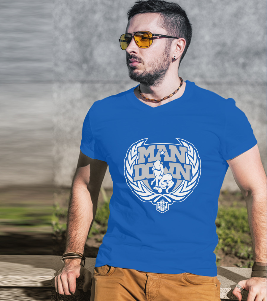 Man Down Team Spence Boxing Laurel Crest T-Shirt