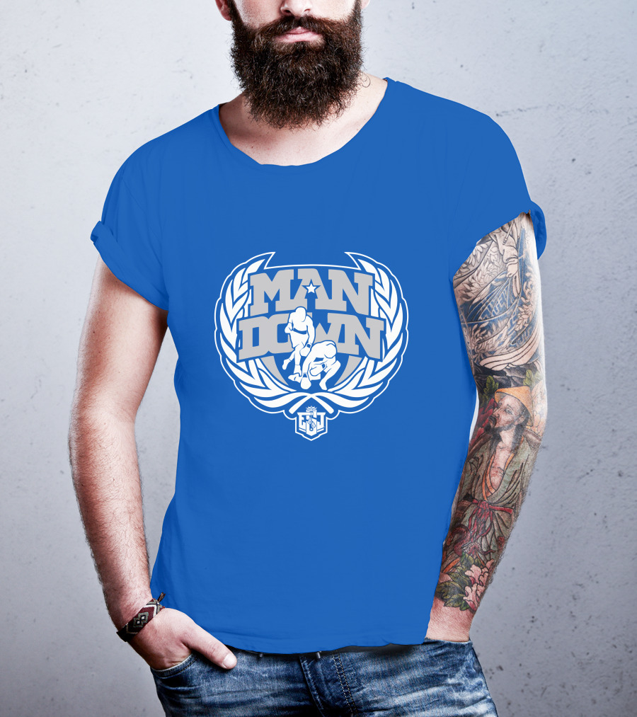 Man Down Team Spence Boxing Laurel Crest T-Shirt