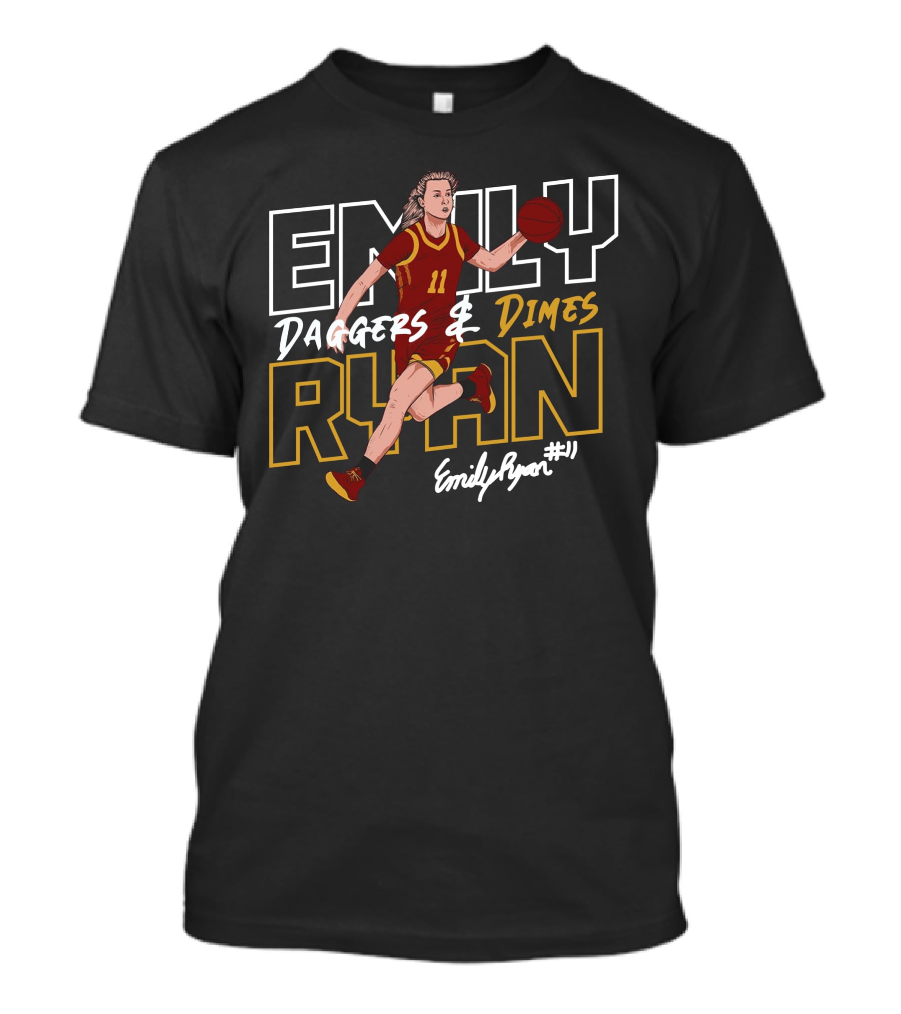 EMILY RYAN DAGGERS And DIMES #11 T-Shirt