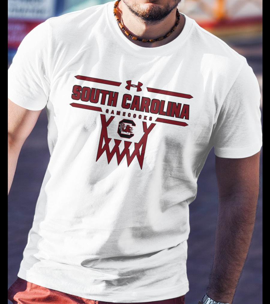 South Carolina Gamecocks Under Armour Basketball T-Shirt