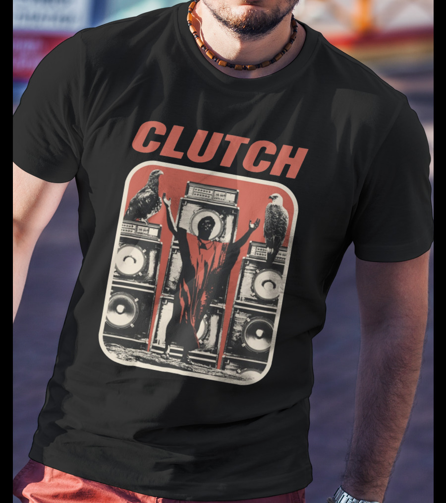 CLUTCH Amplified Avian Icons Scene T-Shirt