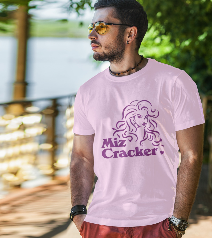 Miz Cracker Drag Queen Graphic Typography T-Shirt