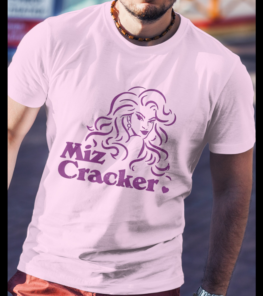 Miz Cracker Drag Queen Graphic Typography T-Shirt