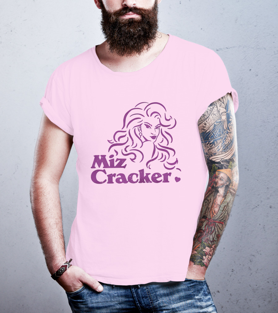 Miz Cracker Drag Queen Graphic Typography T-Shirt