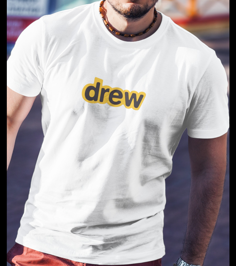 Drew House Yellow And Black T-Shirt
