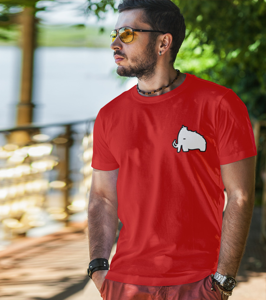 Wooli Official Merch Woolly Mammoth Silhouette T-Shirt