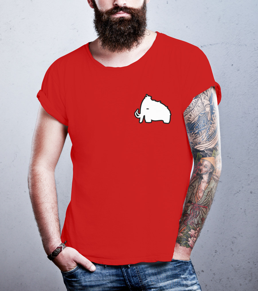 Wooli Official Merch Woolly Mammoth Silhouette T-Shirt