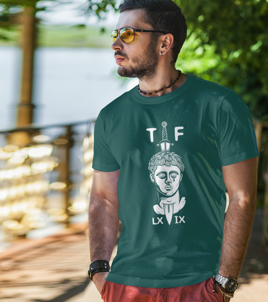 Task Force 69 Roman Statue Sword LX IX T-Shirt