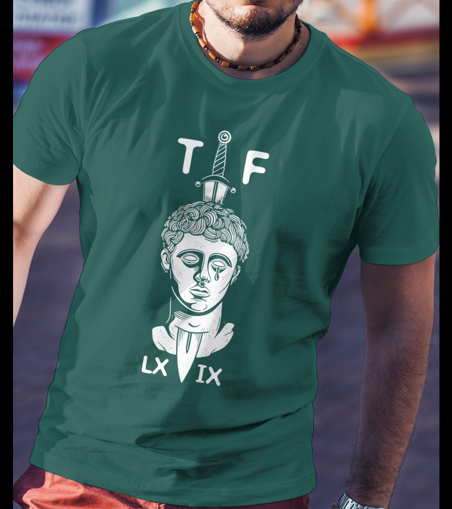 Task Force 69 Roman Statue Sword LX IX T-Shirt