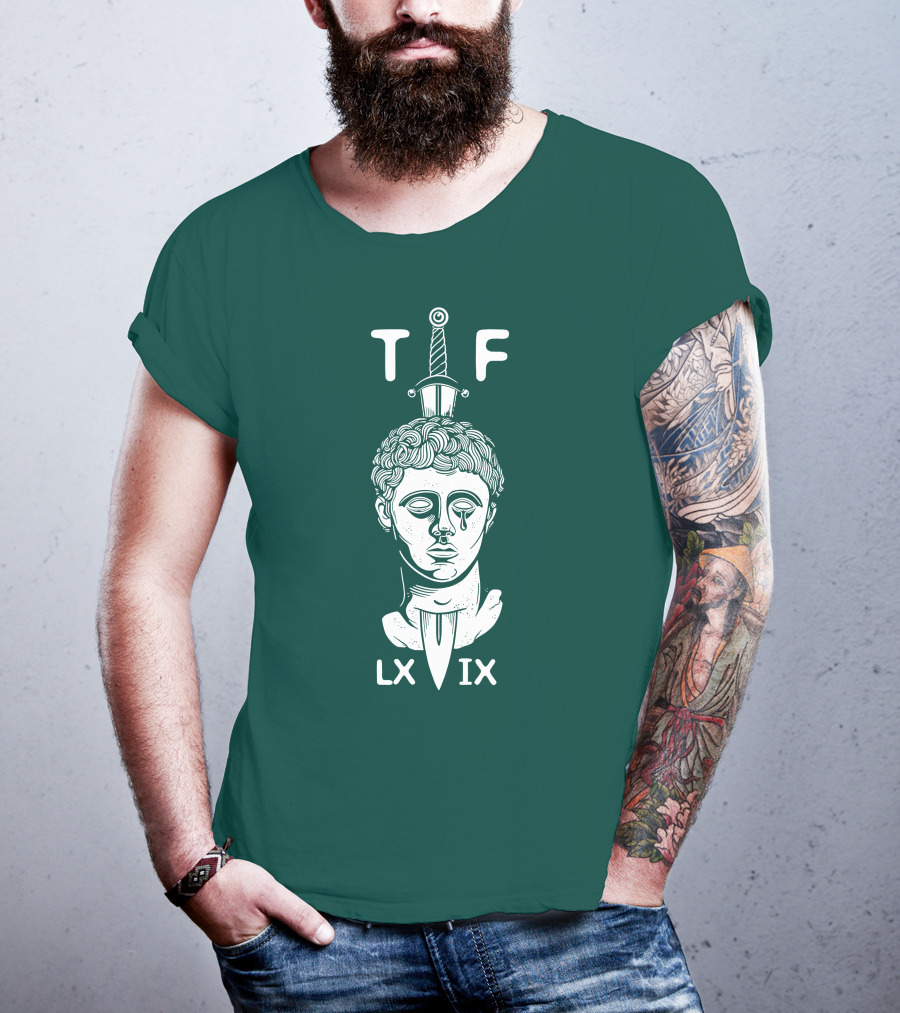 Task Force 69 Roman Statue Sword LX IX T-Shirt
