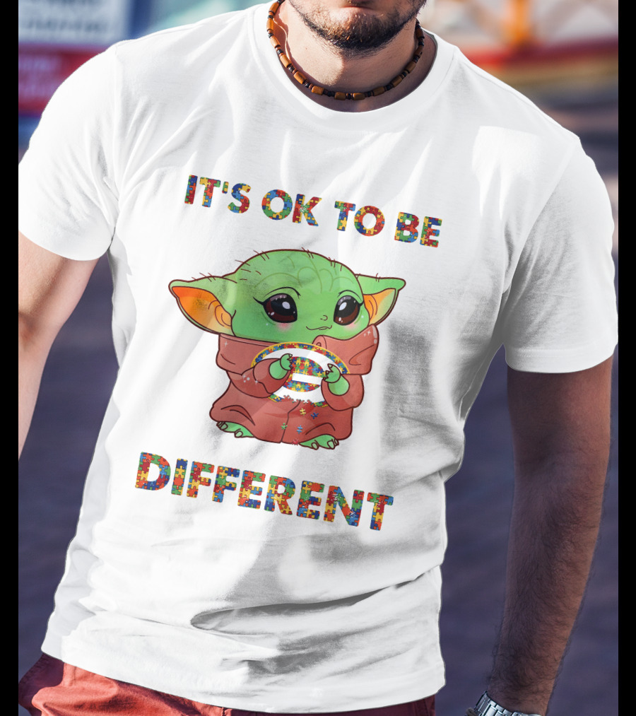 It's Ok To Be Different 12-Green Bay Packers T-Shirt