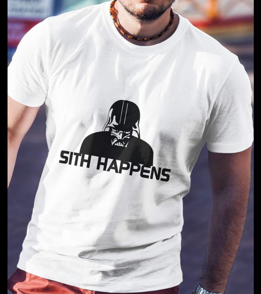 SITH HAPPENS Darth Vader T-Shirt