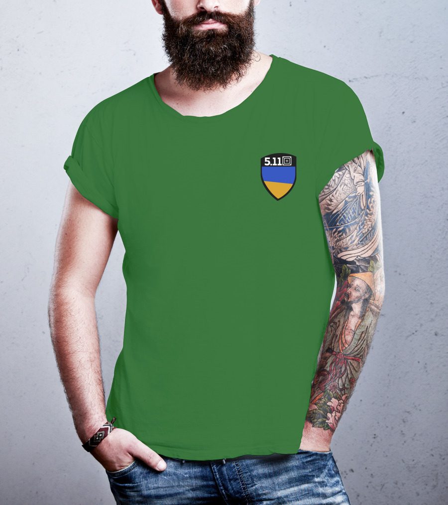 5.11 Tactical Shield Blue Yellow T-Shirt