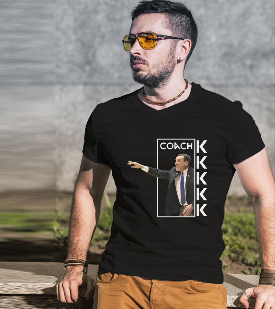 COACH K Duke Basketball Legend T-Shirt
