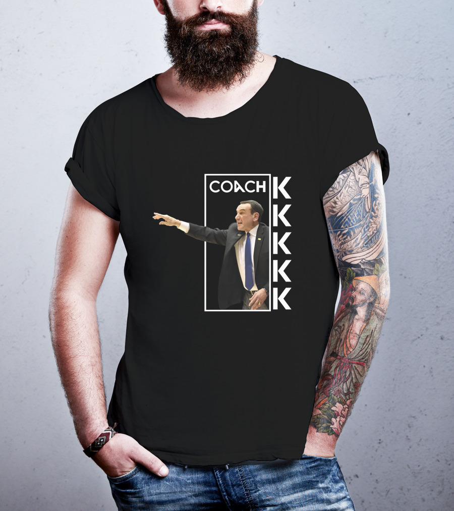 COACH K Duke Basketball Legend T-Shirt