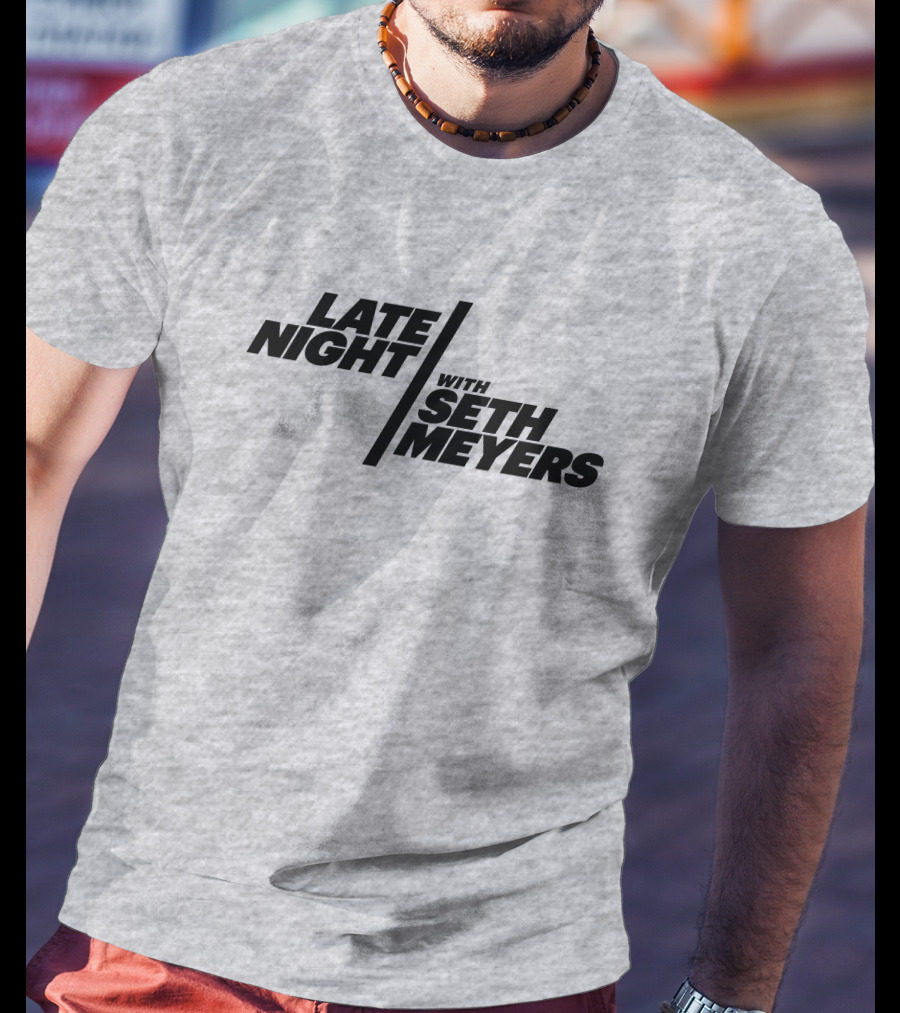 Late Night With Seth Meyers Mark Duplass Interview T-Shirt