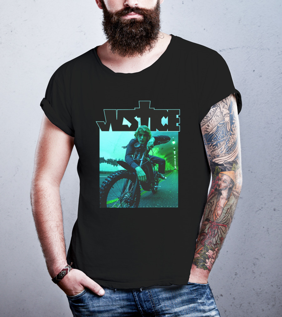 Justice Dirt Bike Photo Merch Justin Bieber T-Shirt