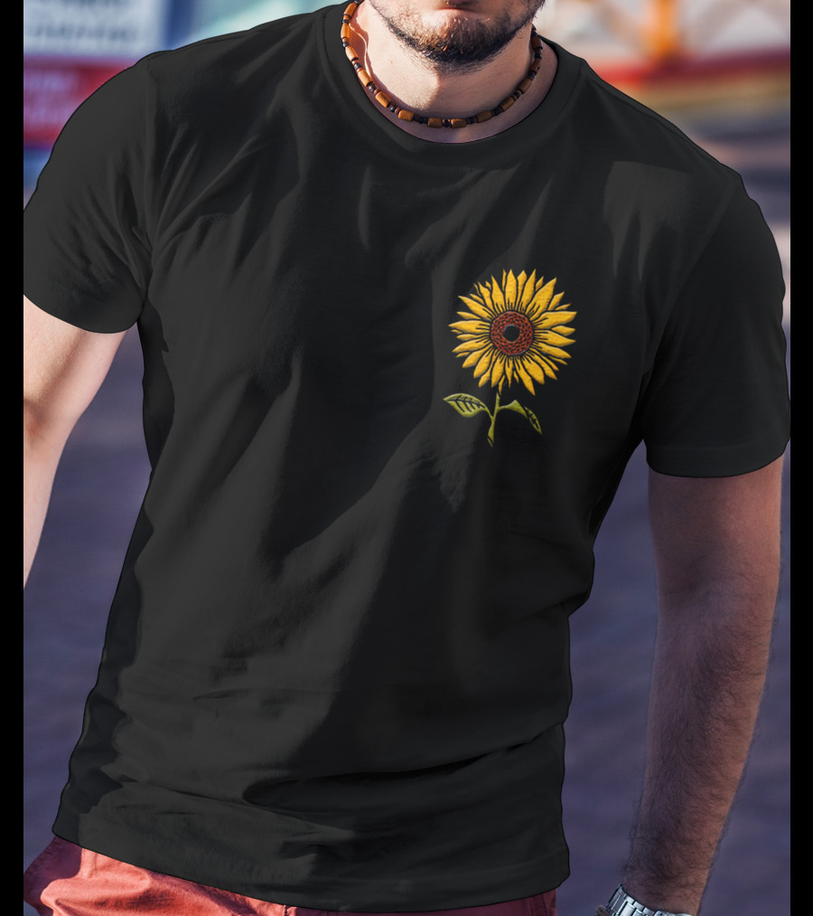 Acacia Strain Sunflower Design Merch T-Shirt