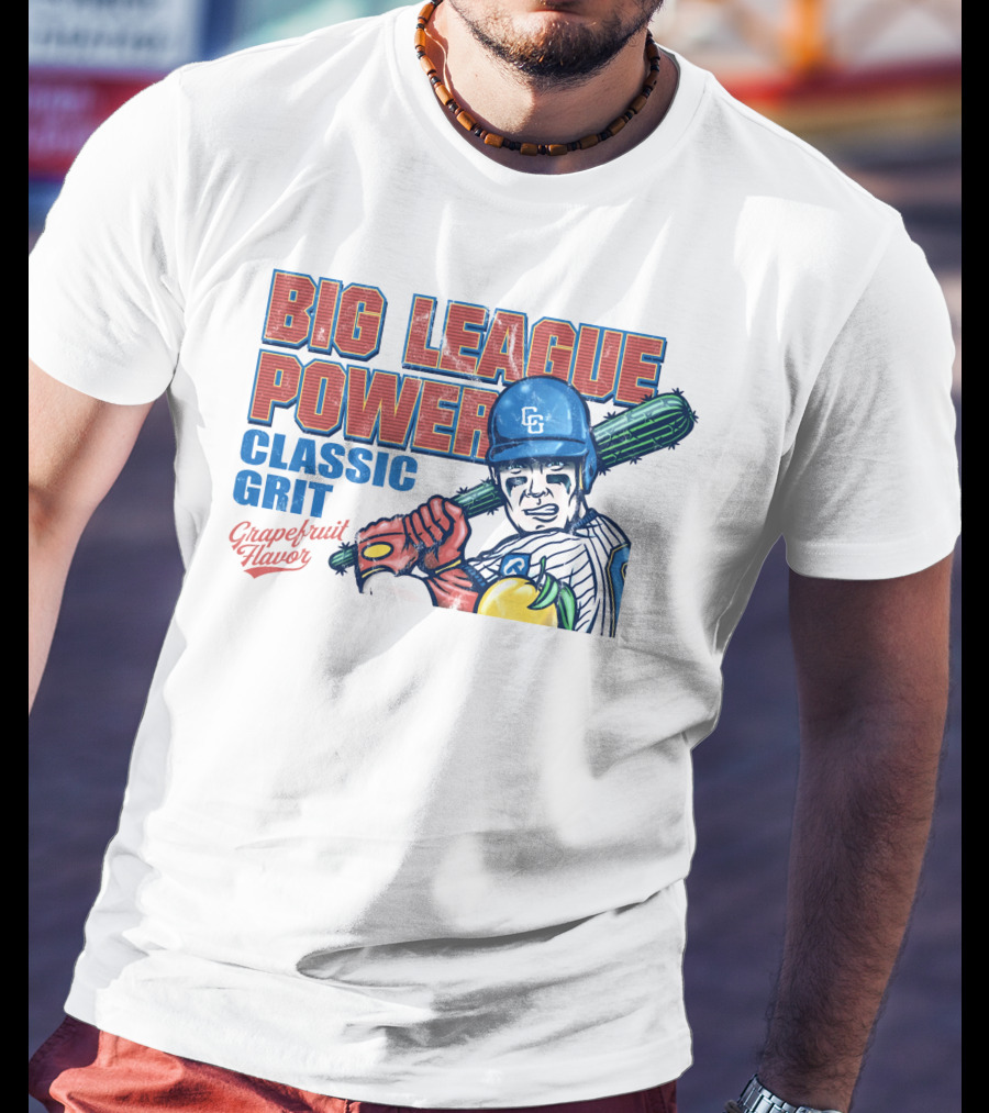 Big League Power Classic Grit Grapefruit Flavor T-Shirt
