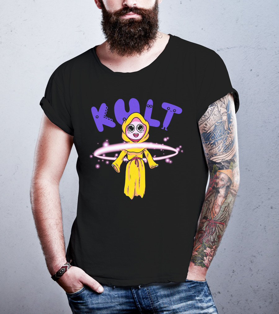 KULT DJ Steve Aoki New Cartoon Character With Magical Aura T-Shirt