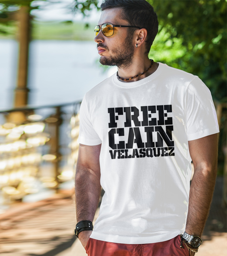 UFC Advocate Support Free Cain Velasquez T-Shirt