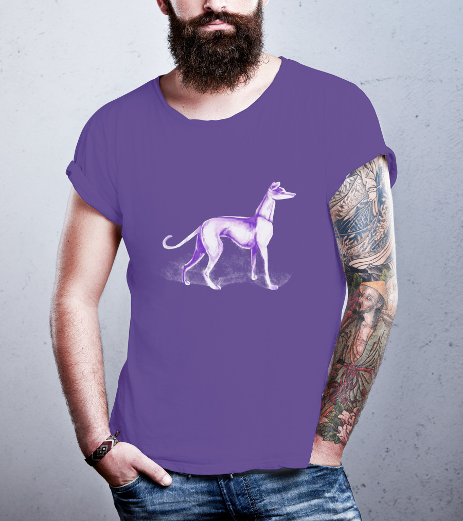 That One Purple Dog Greyhound Merch T-Shirt