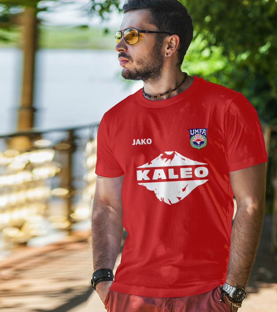 JAKO Kaleo UMFA Crest Red T-Shirt