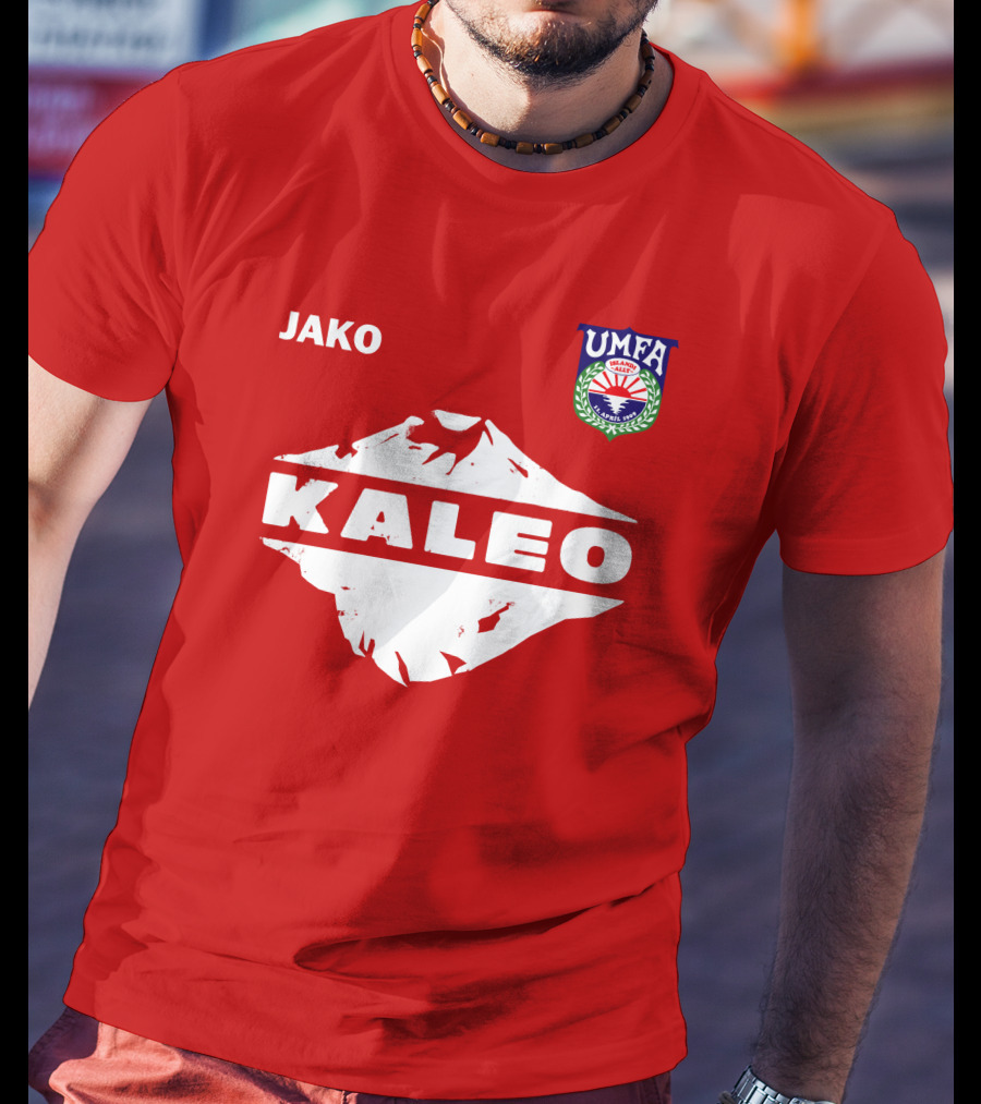 JAKO Kaleo UMFA Crest Red T-Shirt