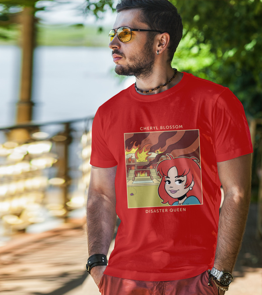 Cheryl Blossom Disaster Queen Archie Comics T-Shirt