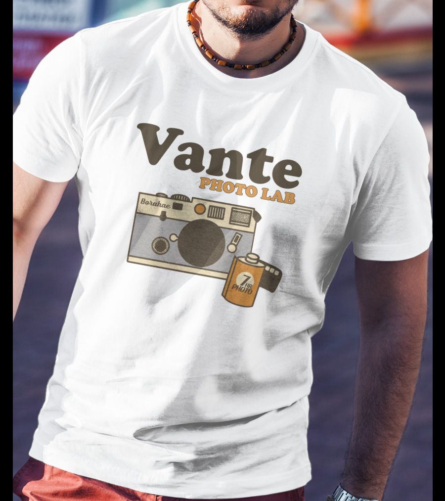 Vante Photo Lab Borahae 7Hr Photo Camera T-Shirt