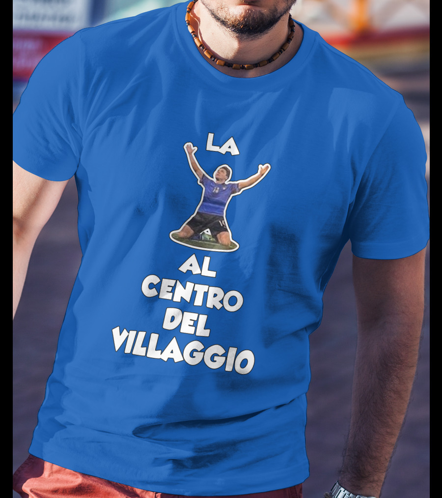 La Al Centro Del Villaggio Skysport Iconic Soccer T-Shirt