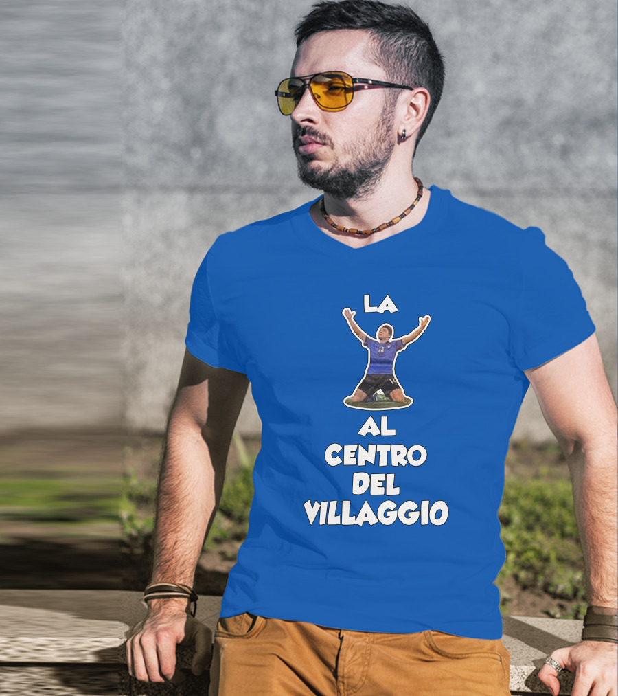 La Al Centro Del Villaggio Skysport Iconic Soccer T-Shirt