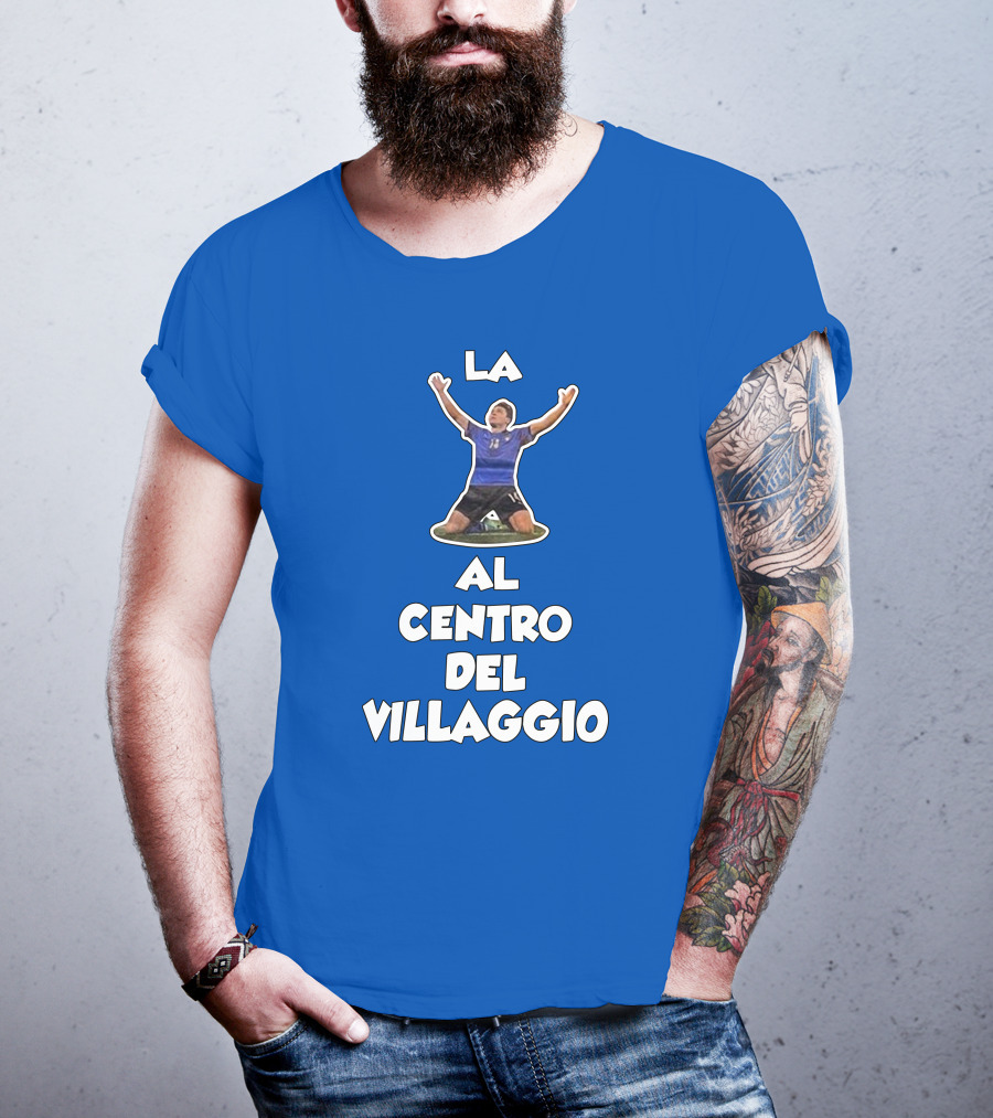 La Al Centro Del Villaggio Skysport Iconic Soccer T-Shirt