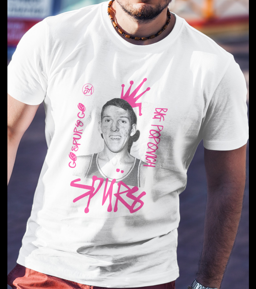 Bae Popvich Go Spurs Sa Spurs T-Shirt