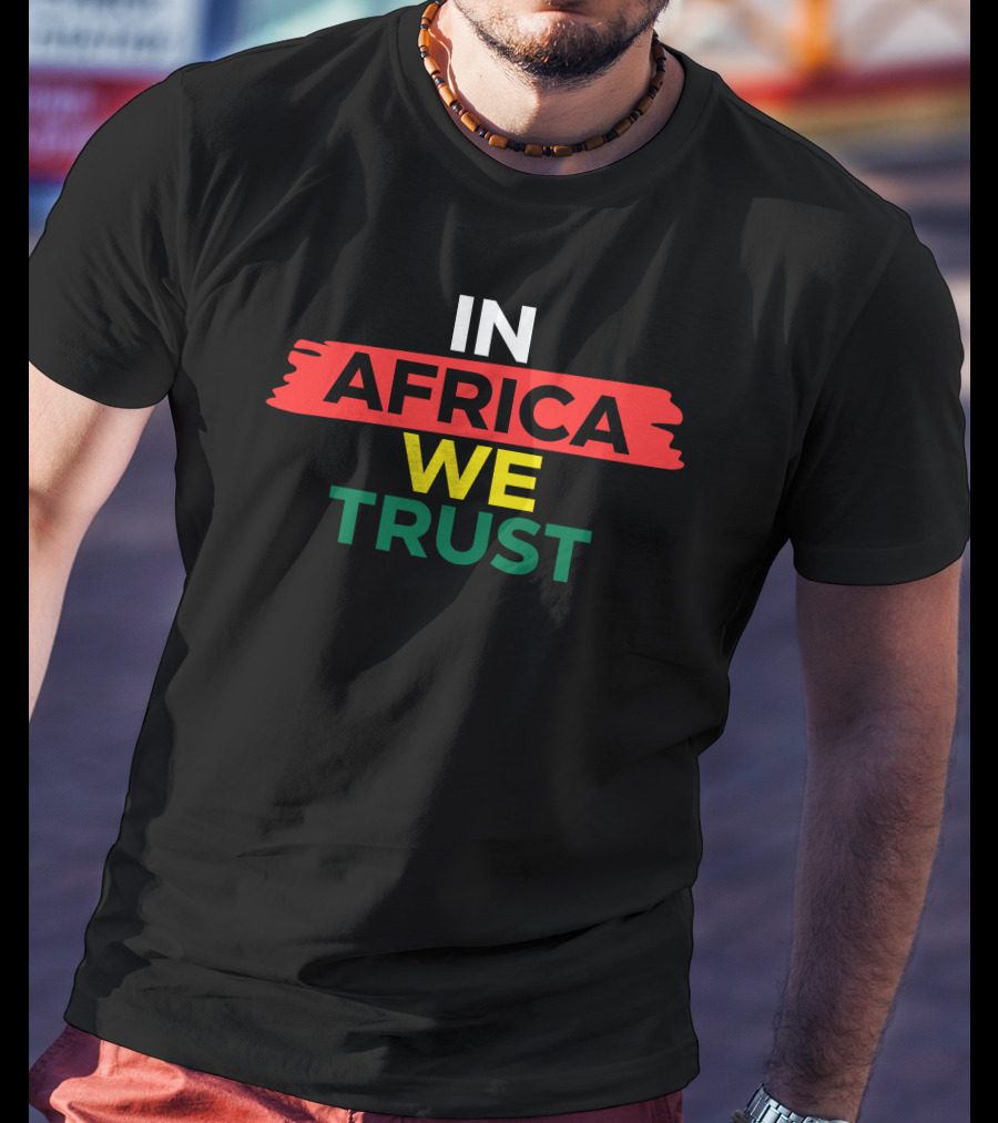 I Don't Know Who That Is. In Africa We Trust Adetokumboh T-Shirt