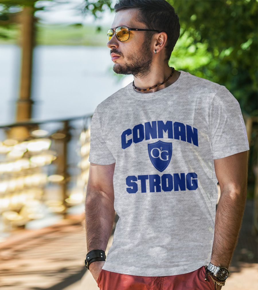 CONMAN OG STRONG Shield Emblem T-Shirt