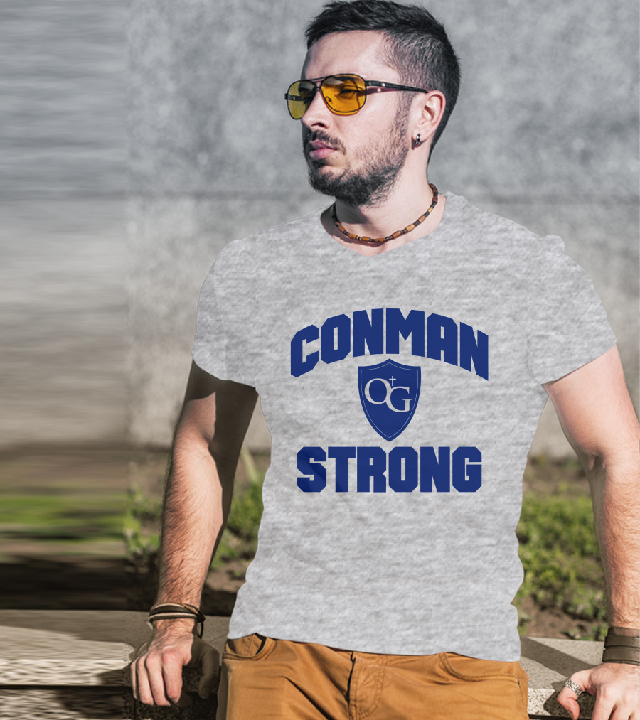 CONMAN OG STRONG Shield Emblem T-Shirt