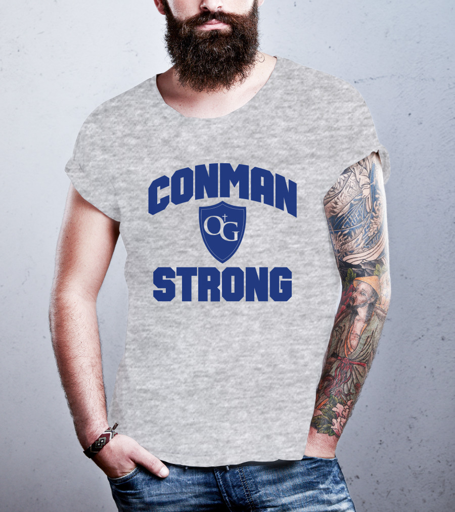CONMAN OG STRONG Shield Emblem T-Shirt