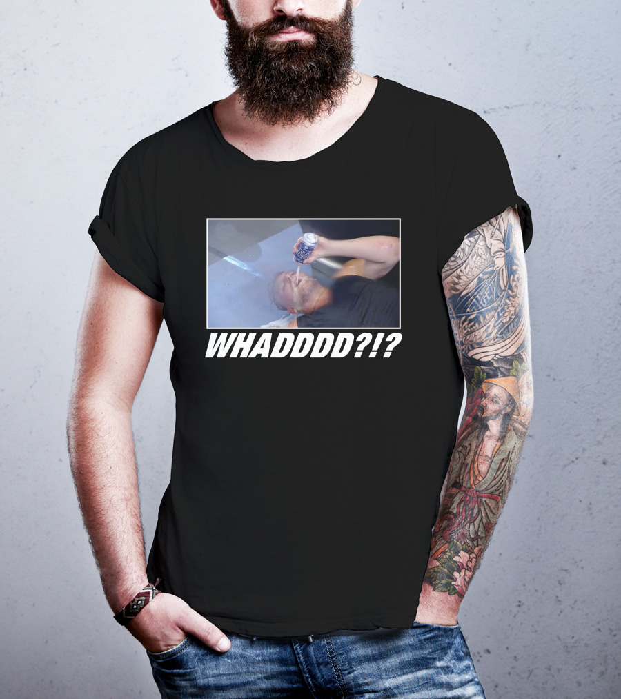 WHADDDD?? Cream Spray Moment T-Shirt