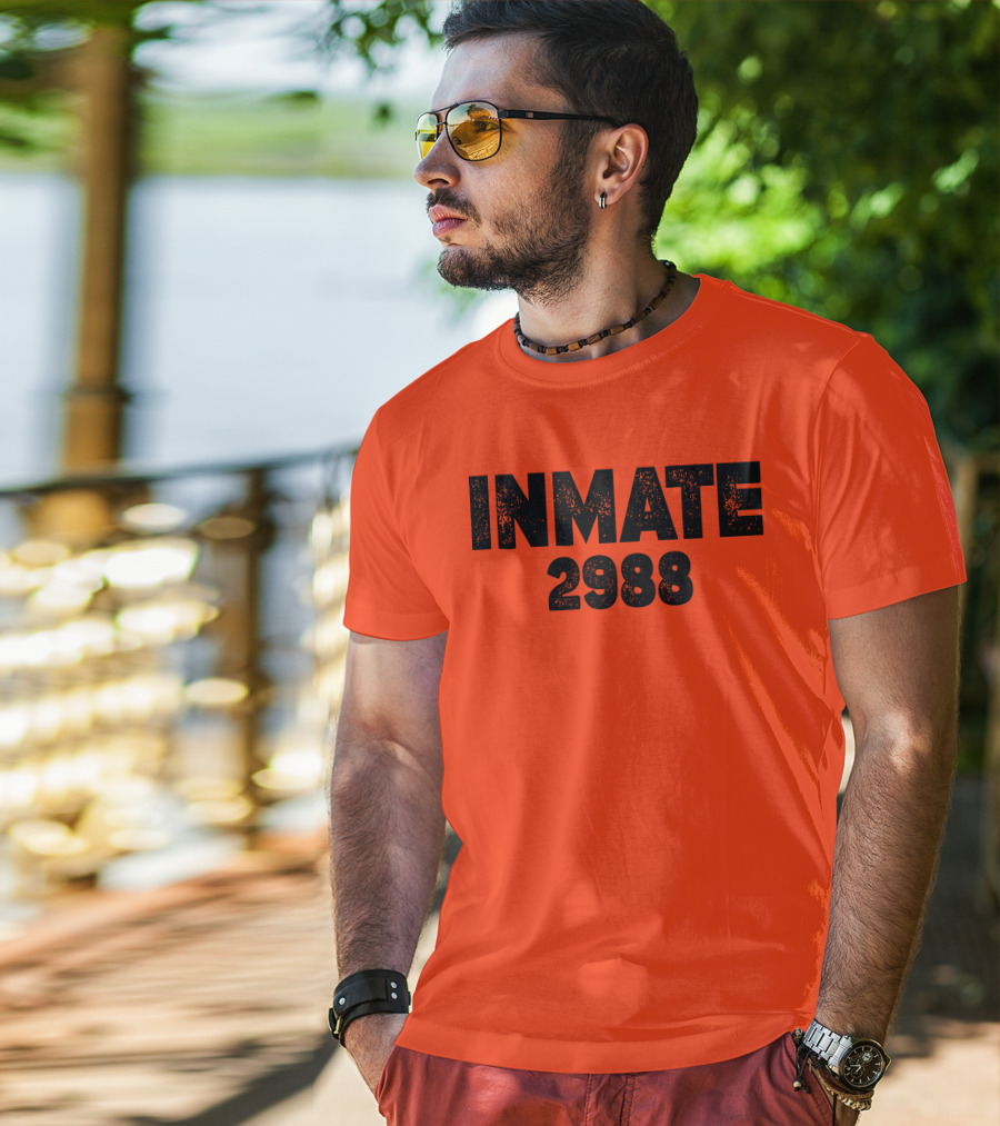 Inmate 2988 Boogie2988 Prison Number T-Shirt